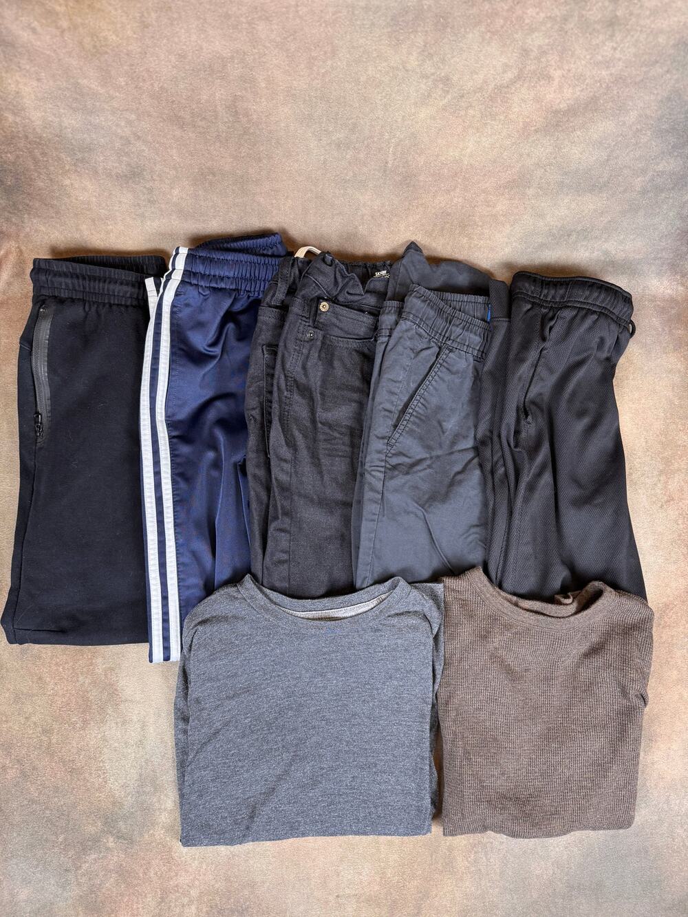 Boys Size 8 Fall Winter Clothing Lot Adidas Old Navy Cat & Jack 7 Pieces #1151